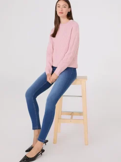 Multi Stitch Crew Neck Sweater