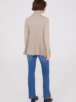 Multi Stitch Shawl Collar Duster Cardigan