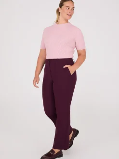 No Waistband Straight Leg Pants