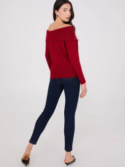 Off-The-Shoulder Sweater