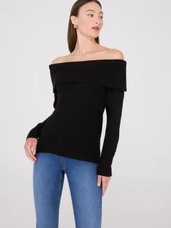 Off-The-Shoulder Sweater