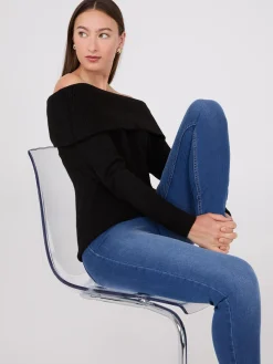 Off-The-Shoulder Sweater