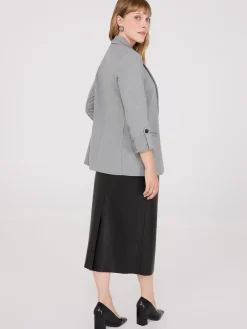 Open-Front Blazer