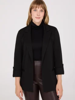 Open-Front Blazer