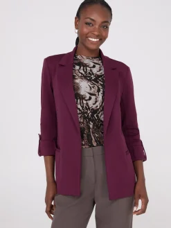Open-Front Blazer