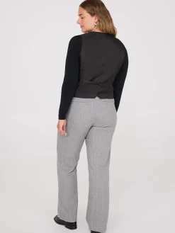 Pinstripe 3-Button Vest