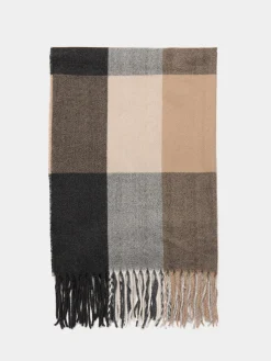 Plaid Print Scarf