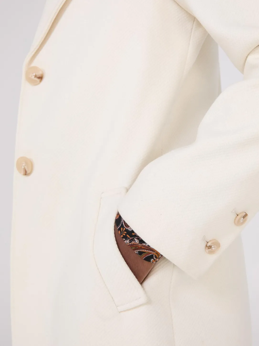 Plaid Single-Breasted Car Coat