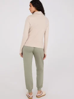 Polar Fleece Turtleneck Top
