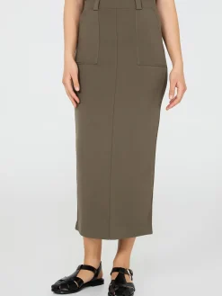 Porkchop Pocket Column Skirt