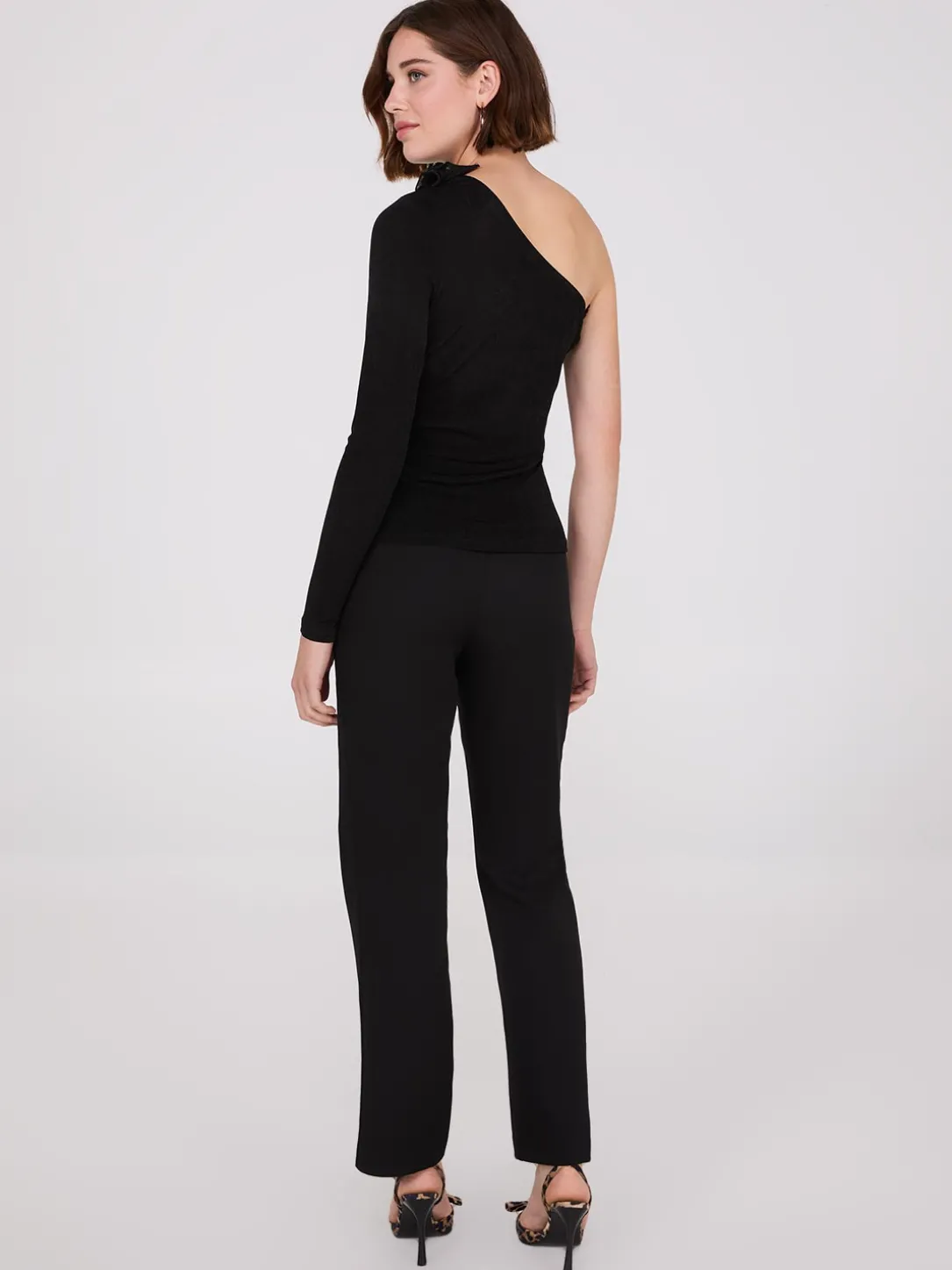 Ruffle One-Shoulder Top