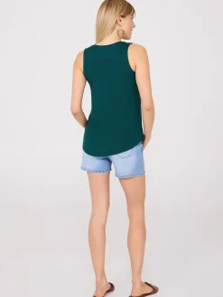 Scoop Neck Swing Tank Top