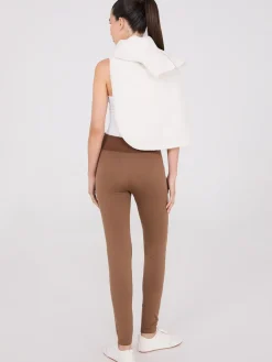 Seamless Leggings With Drawstring Waistband