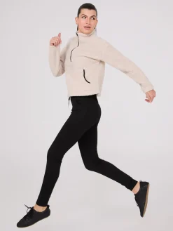 Seamless Leggings With Drawstring Waistband