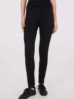 Seamless Leggings With Drawstring Waistband