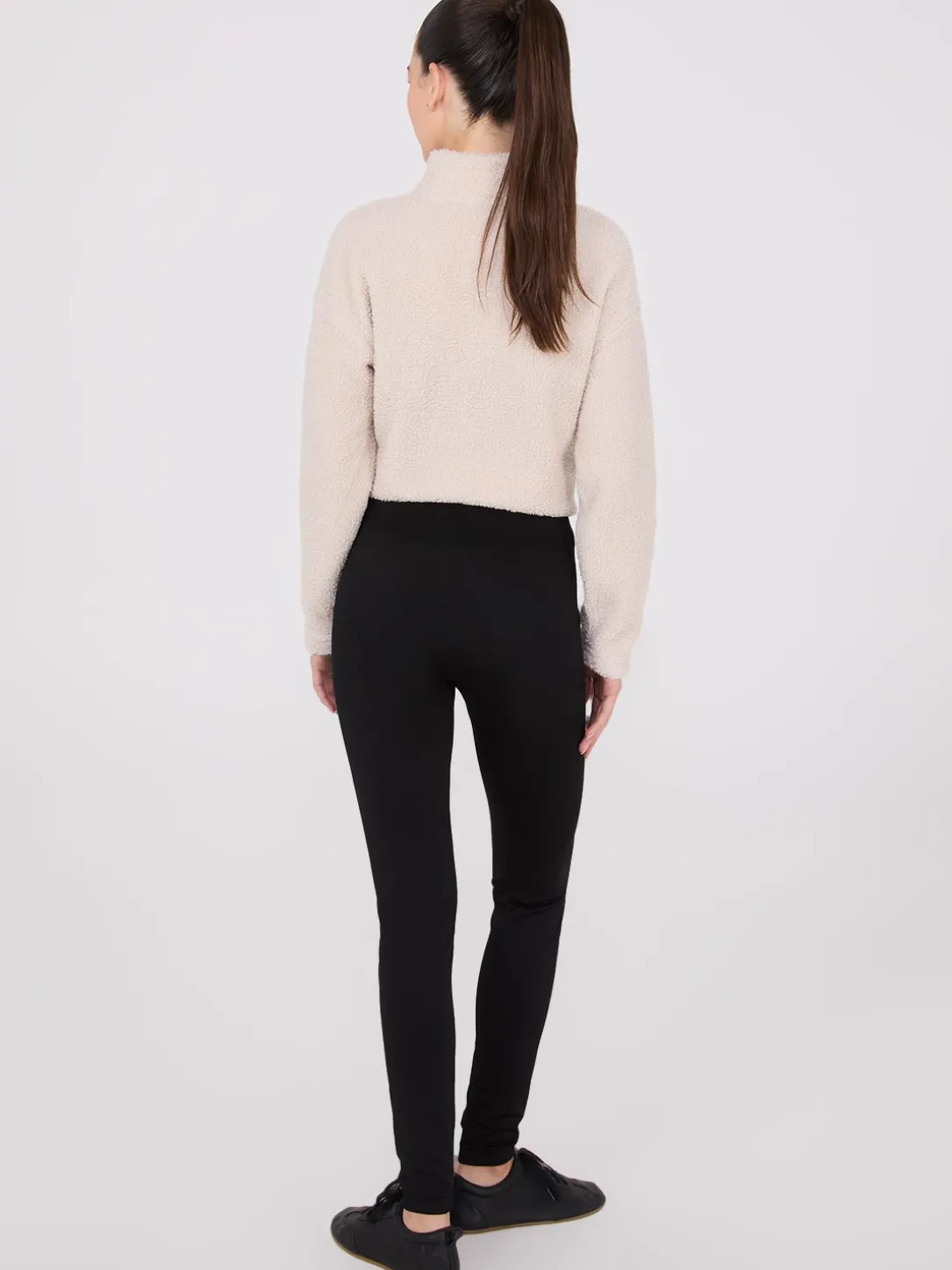 Seamless Leggings With Drawstring Waistband