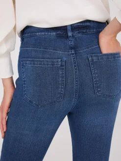 Shimmer Skinny Leg Jeans