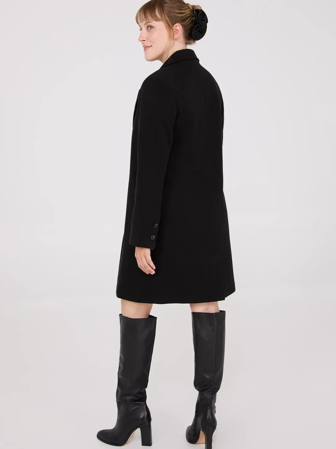 Single-Breasted Car Coat