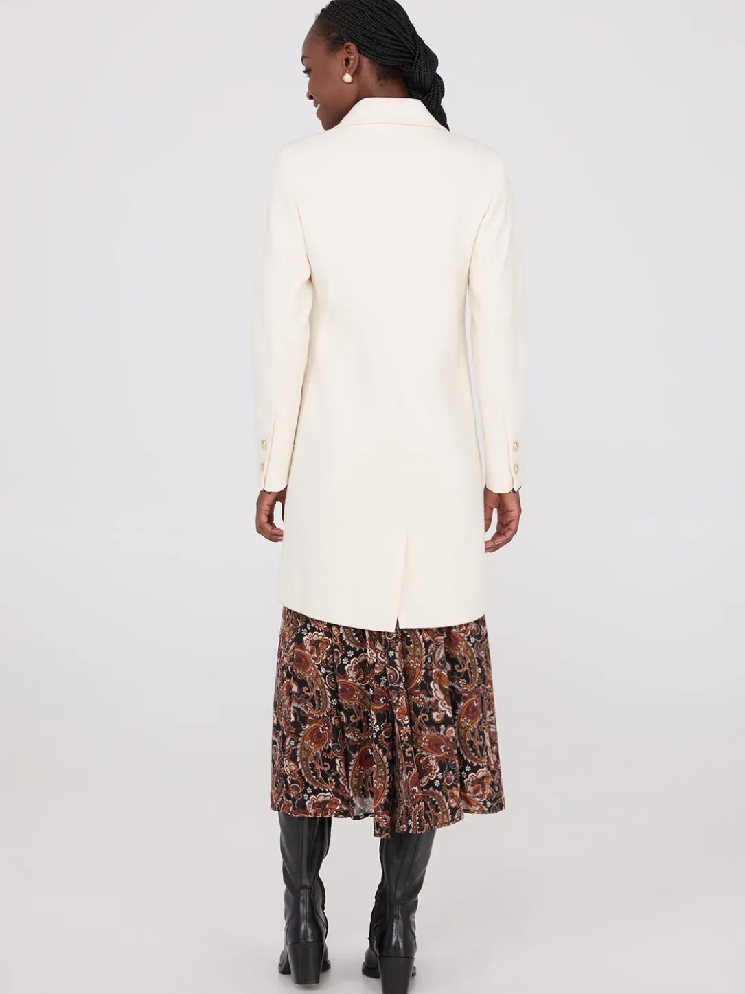 Single-Breasted Car Coat
