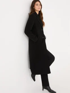 Single-Breasted Maxi Coat