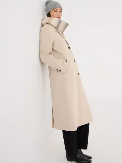 Single-Breasted Maxi Coat