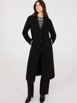 Single-Breasted Maxi Coat