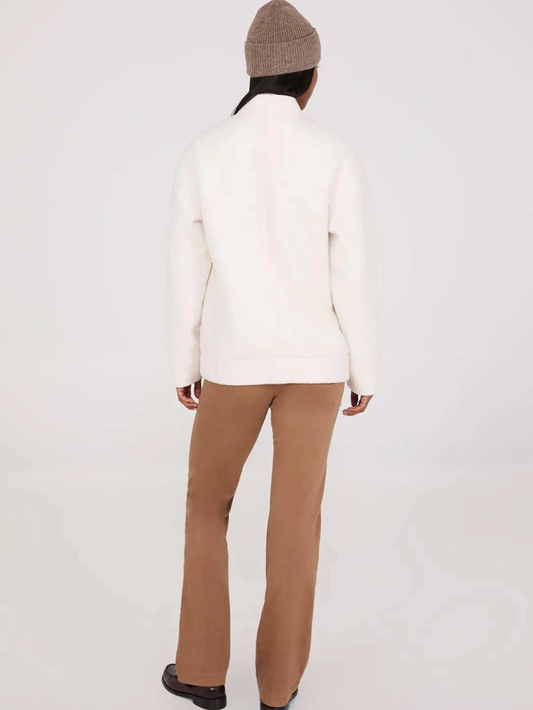 Snap Front Bomber Jacket