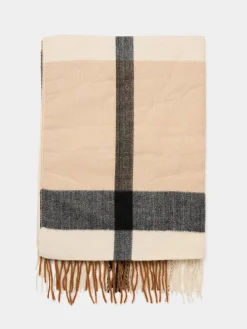 Soft Brushed Degrade Check Scarf