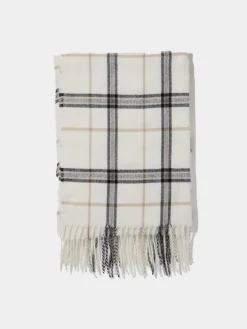 Soft Brushed Plaid Scarf