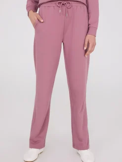 Straight Leg Fleece Sweatpants
