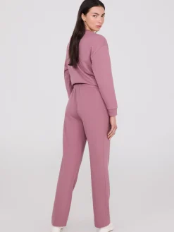 Straight Leg Fleece Sweatpants
