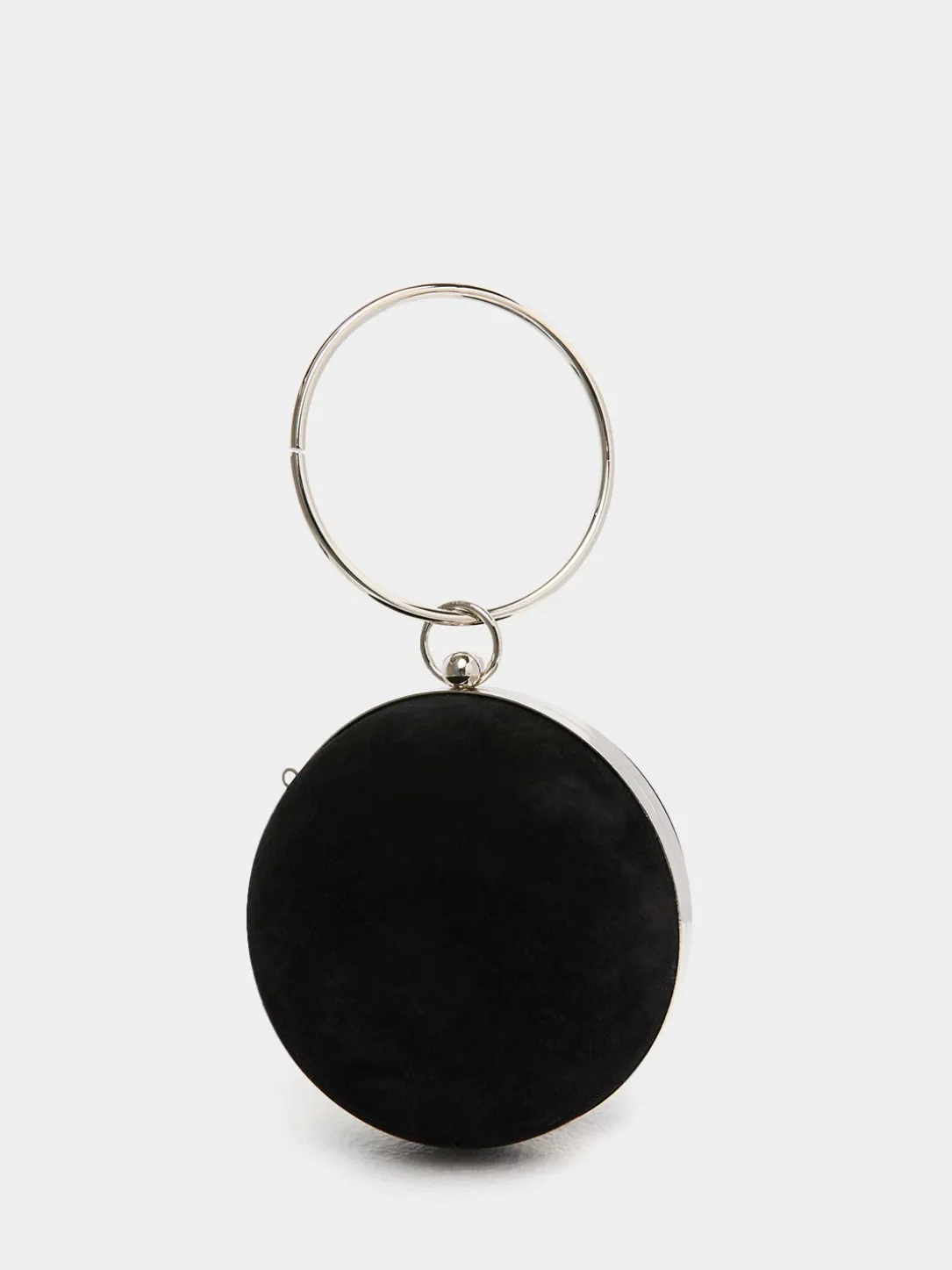 Suede Ball Shaped Handbag