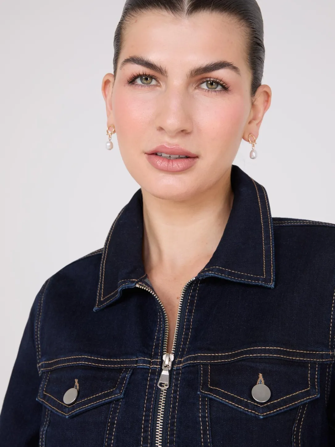 Waisted Denim Jacket