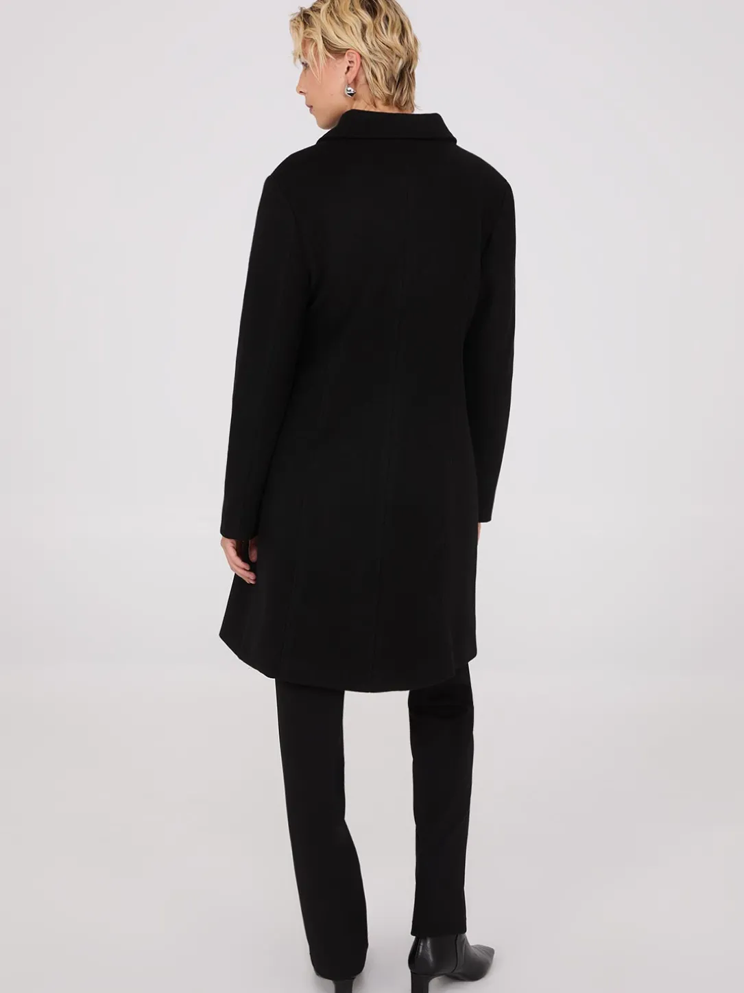 Wrap Collar Coat