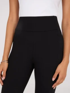 Zipper Hem Skinny Leg Pants