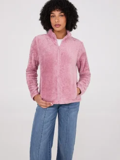 Zip-Up Teddy Jacket