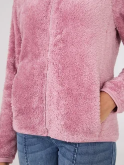 Zip-Up Teddy Jacket