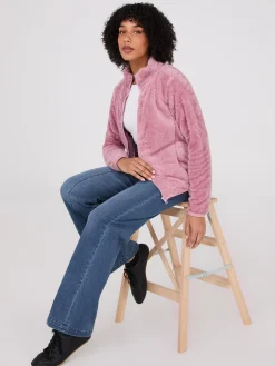 Zip-Up Teddy Jacket